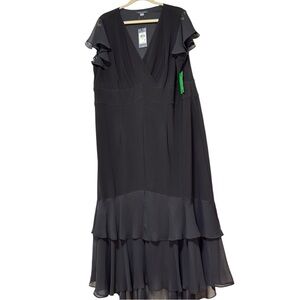 Tommy Hilfiger Black Evening Dress nwt